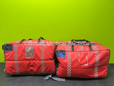 2 x Openhouse Medical Rucksacks / Bags Including Various Bags and Medical Consumables *In Cage*