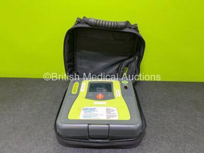 Zoll AED Pro Defibrillator in Case (Untested Due to Missing Battery, Damage to Screen - See Photos)