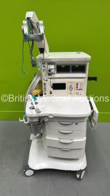 Datex-Ohmeda Aisys Anaesthesia Machine (Incomplete - No Monitor) with GE E-CAiOV-00 Gas Module with Spirometry, Bellows and Hoses (Powers Up) *ANAR05258*