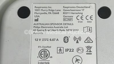 4 x Respironics DreamStation Auto CPAP GB Systems - 3 x Missing Dials with 4 x Humidifiers and 4 x Power Supplies (All Power Up - 1 x Blank Display and 1 x Damaged Display - See Photos) *J1694775544CD / J24261255B02C / J26978433BFAA / J3280372242B4* - 3