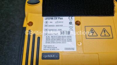 Medtronic Lifepak CR Plus Defibrillator *Mfd - 2012* (Powers Up) - 4