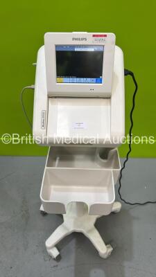 Philips FM30 Fetal Monitor on Stand and 1 x Philips Avalon CL Cableless Fetal Monitoring System (Damaged - See Photo) with 1 x US Wireless Transducer (Both Power Up) *DE53101654* **GL**