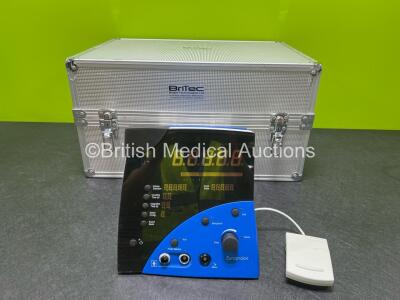 BriTec EuroRad EuroProbe 3 Control Console with Footswitch in Carry Case (Powers Up) *AN 16124*