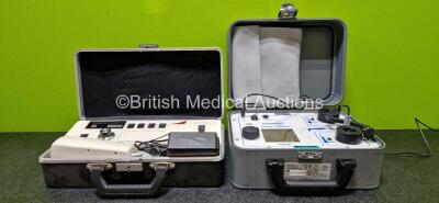 Mixed Lot Including 1 x Horwell Neurothesiometer with 1 x Handpiece and 1 x Power Supply and 1 x Kendall Genius 2 Thermometer Checker / Calibrator Unit (Powers Up with Stock Power Supply - Stock Power Supply Not Included)