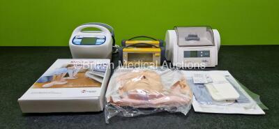 Mixed Lot Including 1 x Covidien Kendall SCD 700 Series Pump, 2 x GE Ohmeda TruSat Oximeters, 1 x Ivoclar Vivadent Silamat S6 Mixer and 1 x Laerdal MiniAnne