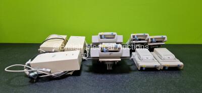 Job Lot Including 3 x Drager Model 5955393E530U Power Supplies *Untested*, 2 x Drager Infinity Docking Stations and 4 x Drager Docking Stations