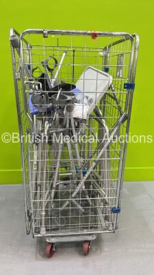 Cage of Crutches and Zimmer Frames (Cage Not Included)