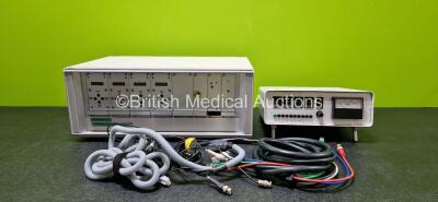 Job Lot Including 1 x Unknown Amplifier Unit with Cables (Powers Up) and 1 x Unknown Medical Unit (Powers Up) *SN NA*