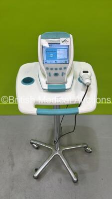 Verathon BVI 9400 Bladder Scanner Part No 0570-0190 with Transducer on Table (Powers Up with Stock Battery - Not Included) *S/N na*