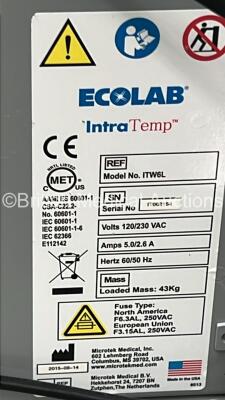 2 x Ecolab IntraTemp Systems Models ITW6L (Both Power Up) *IT002028 / IT002154* - 5