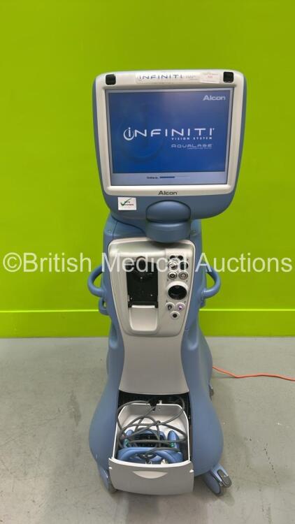 Alcon Infiniti Vision System Ref 210-0000-511 REL_02.06 with Footswitch (Powers Up) *S/N 1202969601X* **Mfd 2012** (OXF)