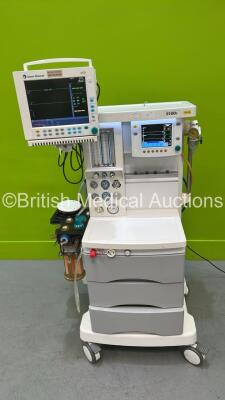 Datex-Ohmeda 9100c Anaesthesia Machine Software Version 1.2 with Datex-Ohmeda S/5 with M-NESTPR Module, Bellows, Absorbers and Hoses (Powers Up)