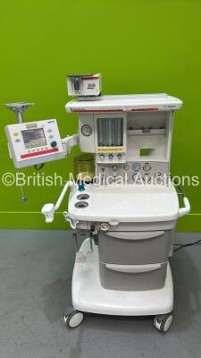 Datex-Ohmeda S/5 Aespire Anaesthesia Machine with Datex-Ohmeda 7100 Ventilator Software Version 1.4 with Drager Scio Four Oxi Plus and Bellows (Powers up)