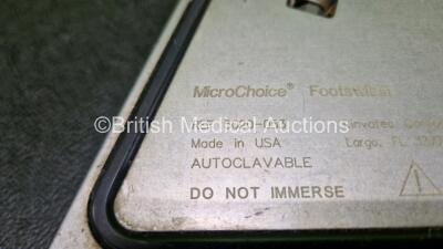 Linvatec Hall Surgical Micro Choice Footswitch Ref 5020-053 - 6