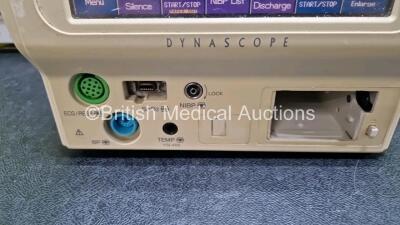 Job Lot of Patient Monitors Including 3 Fukuda Denshi DS-7100 (All Power Up 1 x Missing Printer) Including ECG, BP, SpO2, Temp, NIBP and Printer Options and 1 x GE Dash 4000 (Powers Up) Including ECG, NBP, SpO2, BP1, BP2, Temp/CO and CO2 Options - 3