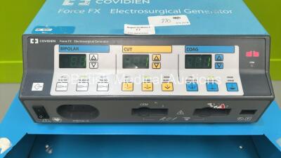 Valleylab Force FX-8CS Electrosurgical / Diathermy Unit on Valleylab Trolley (Powers Up) - 2