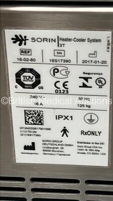 Sorin Stockert 3T Heater-Cooler System Ref 16-02-80 *Mfd 2017* (Powers Up) *S/N 16S17390* - 4