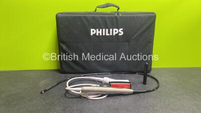 Philips T6H Ultrasound Transducer / Probe *Mfd - 07/2004* in Case (Untested) *02D8R8*