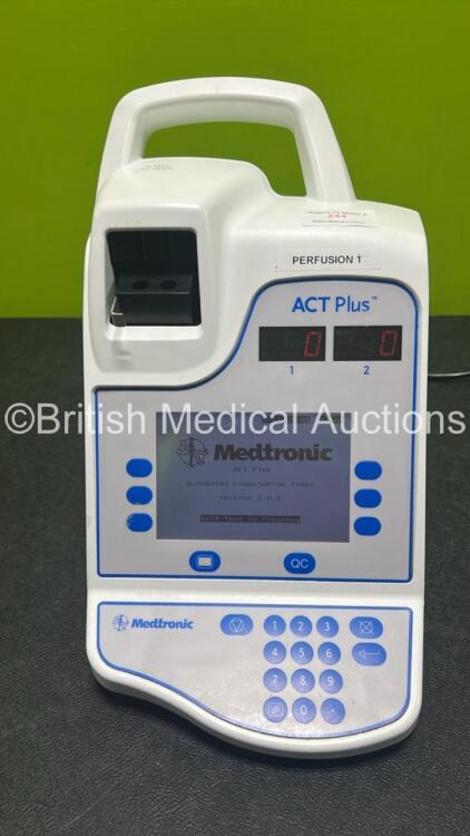 Medtronic ACT Plus Automated Coagulation Timer Ref ACT200*Software ...