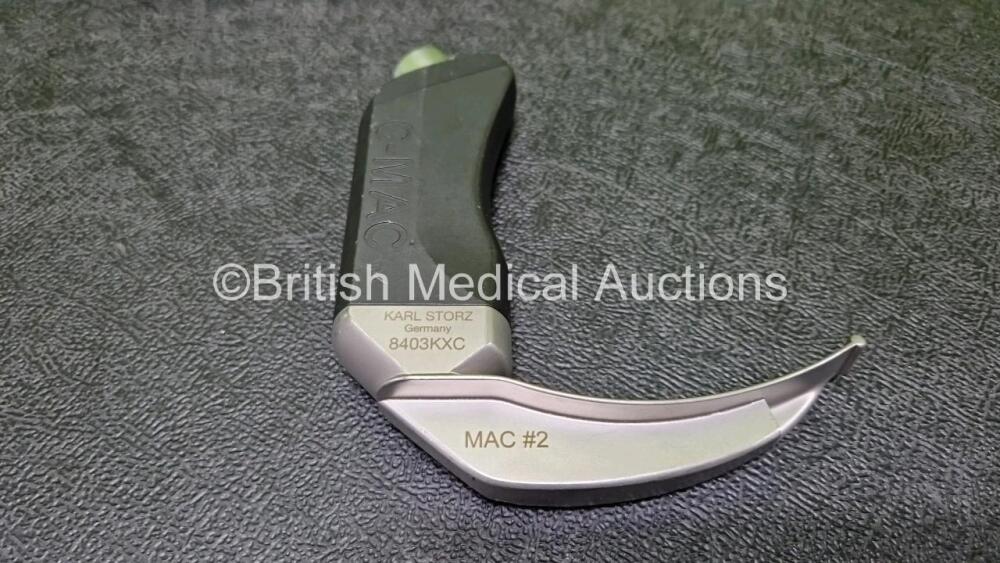 Storz c-mac 8403 ZX Video Laryngoscope (Powers Up) with Storz C