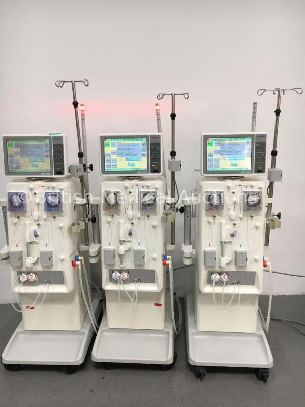 3 x Nikkiso DBB05 Dialysis Machines Software Version 2.0 / Running