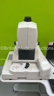 TopCon 3D OCT-2000 Optical Coherence Tomography System on Motorized Table with Accessories (No Power - HDD REMOVED) *S/N 684209* ***IR907*** - 3