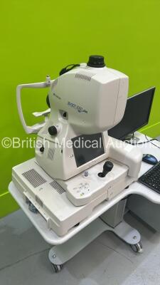 TopCon 3D OCT-2000 Optical Coherence Tomography System on Motorized Table with Accessories (No Power - HDD REMOVED) *S/N 684209* ***IR907*** - 4