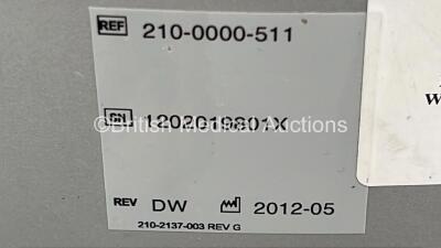 Alcon Infiniti Vision System Ref 210-0000-511 REL_02.06 with Footswitch (Powers Up) *S/N 1202019801X* **Mfd 2012** - 7