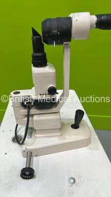 Topcon SL-1E Slit Lamp with 2 x Eyepieces (Unable to Test Due to No Power Supply) on Topcon Motorised Table (Powers Up) - 6