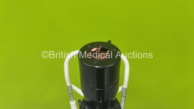 Grafton Optical Slit Lamp with Binoculars, 2 x 12,5x Eyepieces and Chin Rest on Motorized Table (Powers Up with Good Bulb) - 6