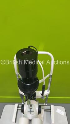 Grafton Optical Slit Lamp with Binoculars, 2 x 12,5x Eyepieces and Chin Rest on Motorized Table (Powers Up with Good Bulb) - 5