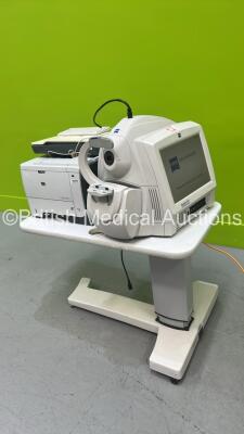 Zeiss Visante OCT Model 1000 Anterior Segment Imaging Unit (Powers Up - HDD REMOVED) with HP Printer on Zeiss Motorised Table *1000-1757*