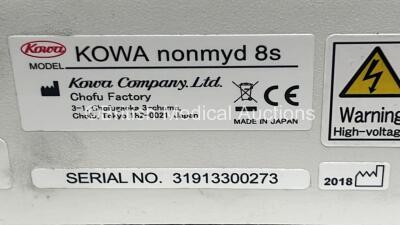 Kowa nonmyd 8s Retina Camera on Motorised Table *Mfd 2018* (Powers Up) *SN 31913300273** - 6