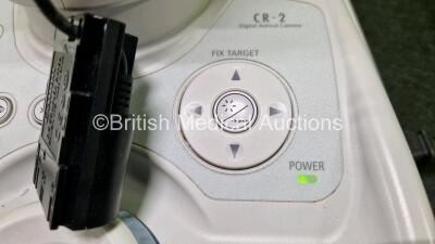 Canon CR-2 Digital Retinal Camera (Powers Up, Crack in Casing - See Photo) and 1 x Unknown EOS Camera Technology Attachment *GH* - 4