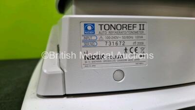 Nidek Tonoref II Auto Ref / Kerato / Tonometer with Printer Options *Mfd 2009* (Powers Up) - 10