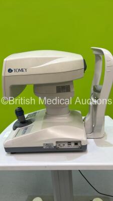 Tomey EM-3000 Specular Microscope Version OL/OH on Motorized Table (Powers Up) *RI* - 4