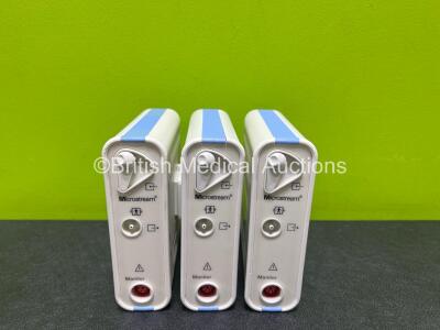 3 x Drager etCO2 Microstream Modules