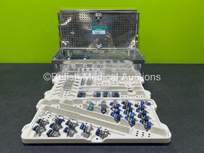 Stryker Trauma Hoffman II Set in Tray *Incomplete - See Photos*