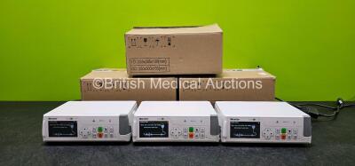 3 x Baxter EvoIQ LVP Infusion Pumps *All Mfd 2020* (All Power Up