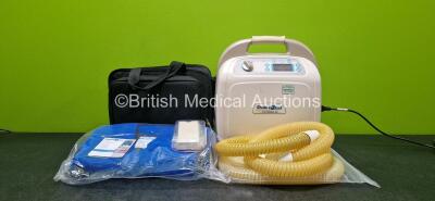 Job Lot Including 1 x SmartVest Airway Clearance System Model SV2100 (Powers Up) with 1 x SmartVest and 2 x SmartVest Connecting Hoses in Carry Bag