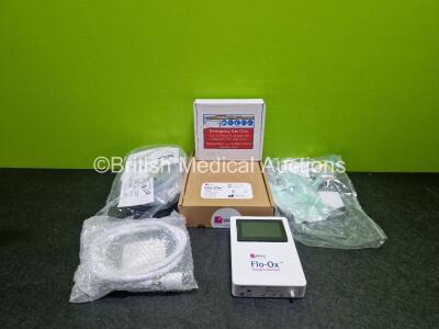 4 x Oxford Optronix Flo-Ox Oxygen Monitors with Accessories (1 x Only In Photo)