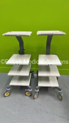 2 x Olympus Keymed Imaging Trolley TI-1900