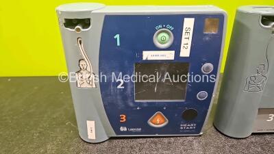 Job Lot Including 1 x Laerdal Heartstart FR Defibrillator and 1 x Laerdal FR2+ Defibrillator (Both Untested Due to No Power Supply - 2