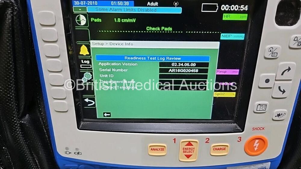 Ref 0804 Zoll X Series Monitor/Defibrillator Application Version 02.34.05.00 ...