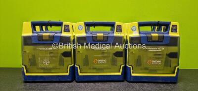 9 x Cardiac Science Powerheart AED G3 Automated External Defibrillators (Untested Due to No Batteries)