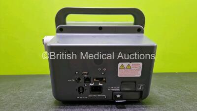 Philips Heartstart Intrepid Defibrillator *Mfd 06-2020* in Box (Powers Up) Including ECG and Printer Options with 1 x Paddle Lead, 1 x 3 Lead ECG Lead, 1 x Li-ion Rechargeable Battery, 1 x Power Cord, 8 x Philips Heartstart Pads *All Expired* and User Man - 15