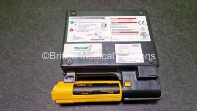 Biphasic Waveform MRL AED Defibrillator with 1 x Powerstick Rechargeable NiMH Battery in Case (No Power - Suspected Flat Battery) *SN 205005* - 8