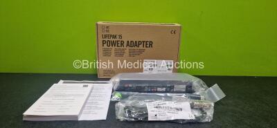 Lifepak 15 Power Adapter Ref 11140-000074 *Like New in Box*