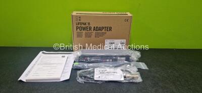 Lifepak 15 Power Adapter Ref 11140-000074 *Like New in Box*