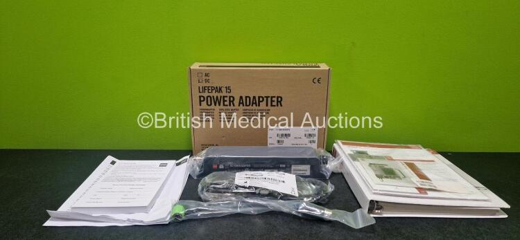 Lifepak 15 Power Adapter Ref 11140-000074 *Like New in Box*